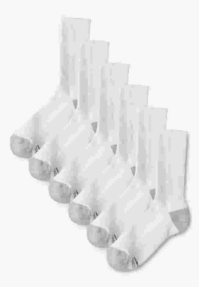 Hanes® X-Temp® Crew-Length Socks 6-Pack image number 0