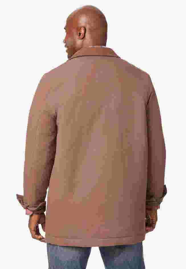 Contrasting Collar Jacket image number 1