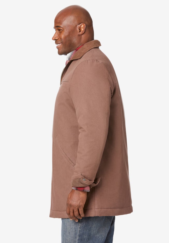 Contrasting Collar Jacket image number 2