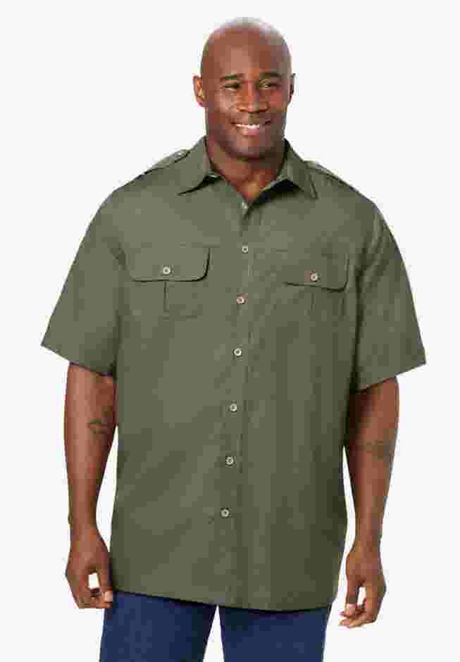 Short-Sleeve Pilot Shirt image number 0