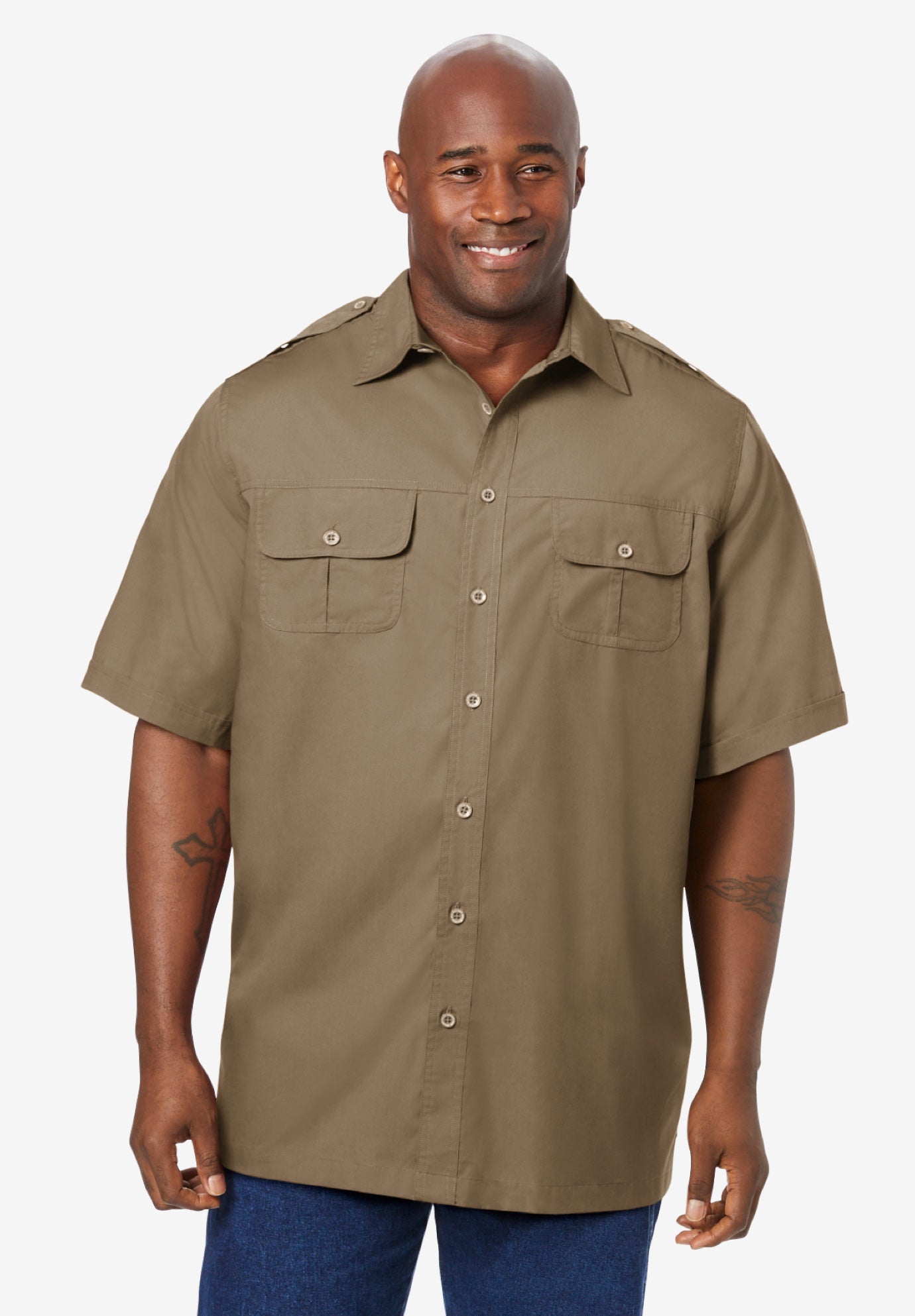 Short-Sleeve Pilot Shirt image number 0