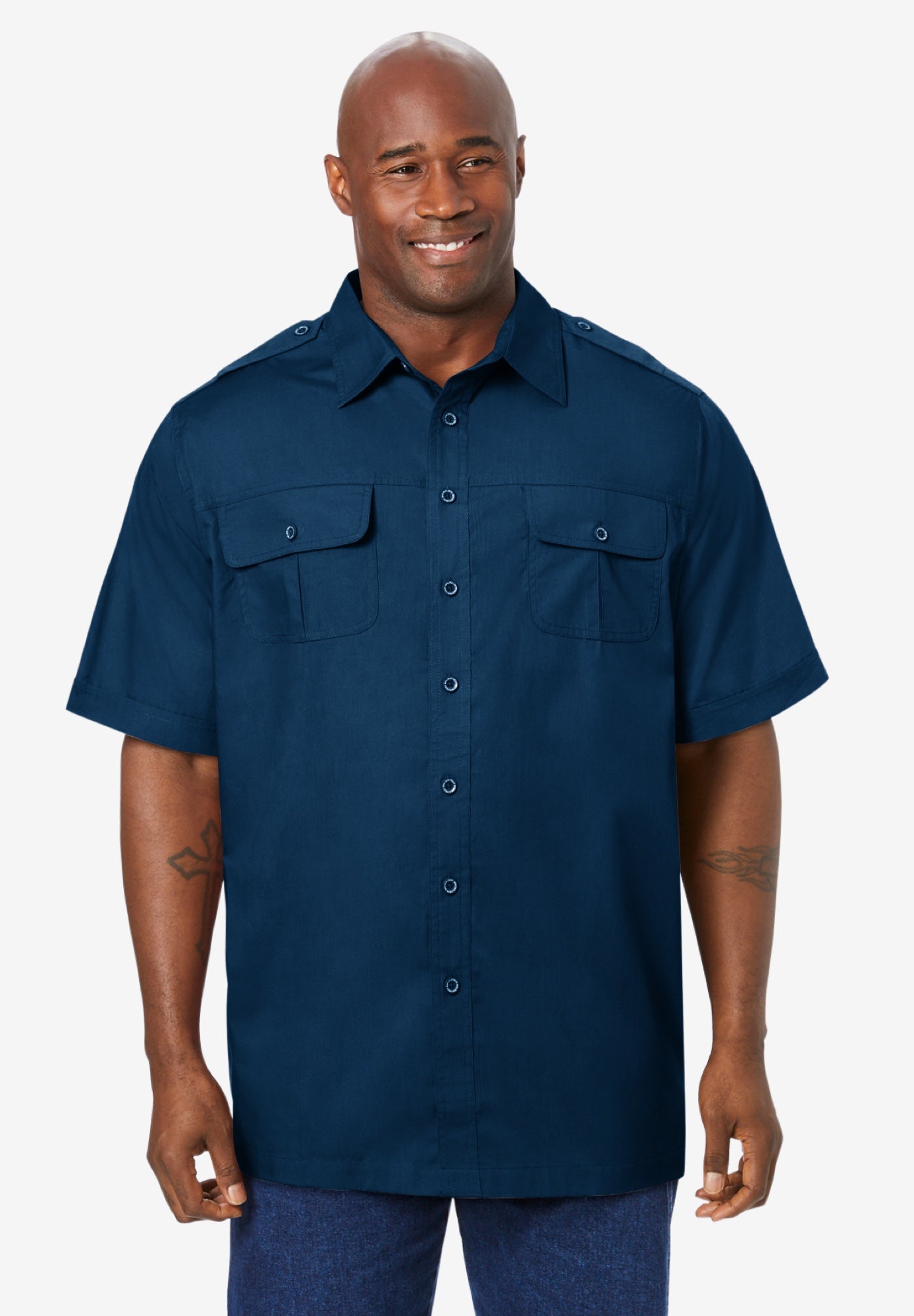 Short-Sleeve Pilot Shirt image number 0