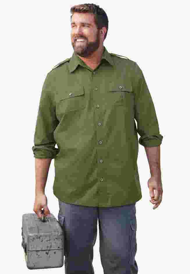 Long Sleeve Pilot Shirt image number 1