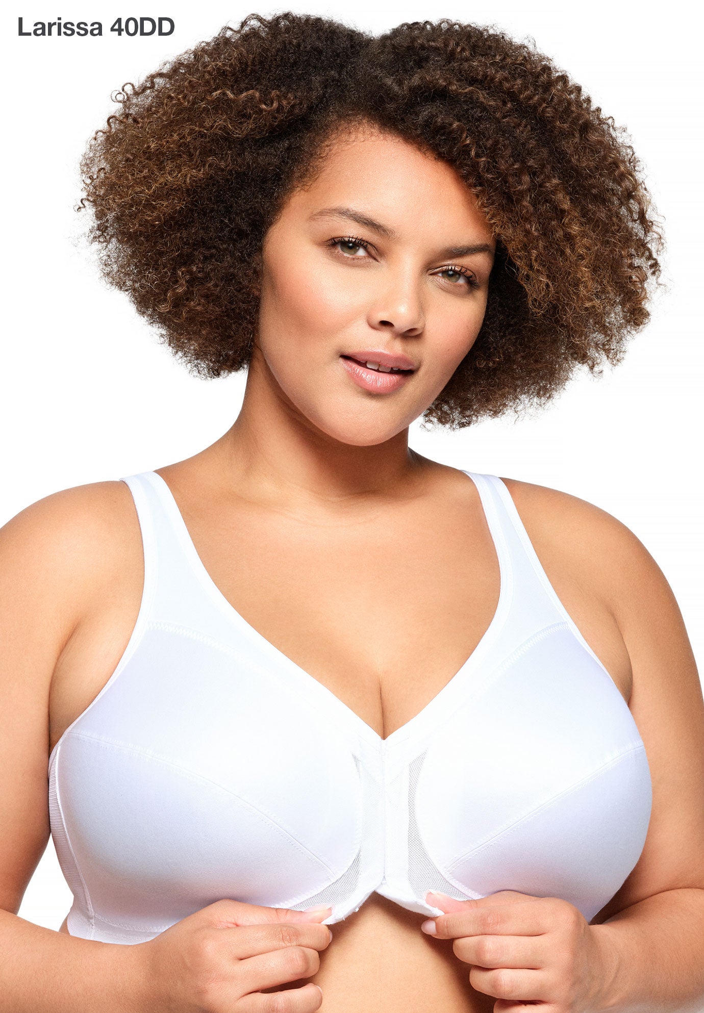 Glamorise&reg; Magic Lift&reg; Front-Close Posture Wireless Bra 1265 image number 2