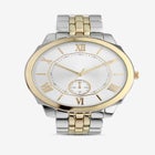 Two-Tone Metal Link Watch image number null