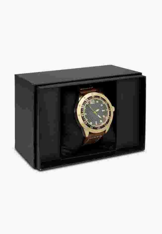 Gold Metal Watch image number 2
