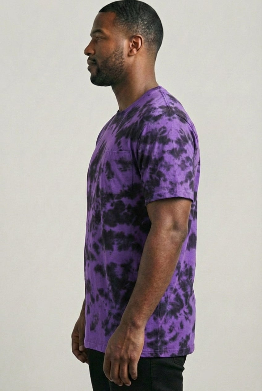 Shrink-Less&trade; Lightweight Longer-Length Crewneck Pocket T-Shirt image number 2