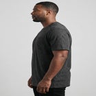 Shrink-Less&trade; Lightweight Longer-Length Crewneck Pocket T-Shirt image number 2