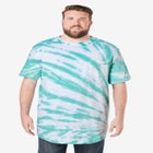 Shrink-Less™ Lightweight Longer-Length Crewneck Pocket T-Shirt image number null