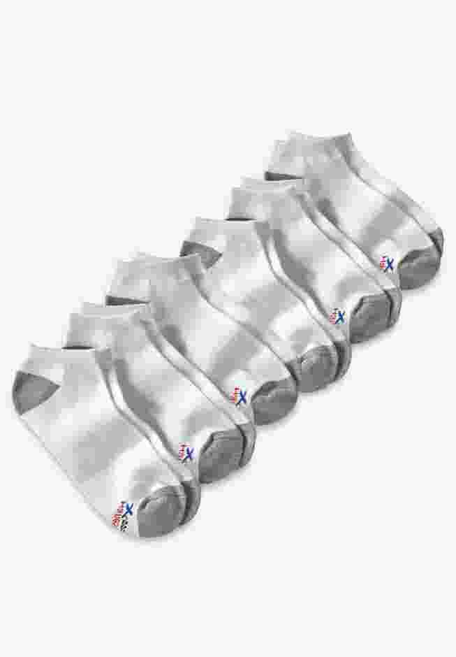 Hanes® X-Temp® No-Show Socks 6-Pack image number 0