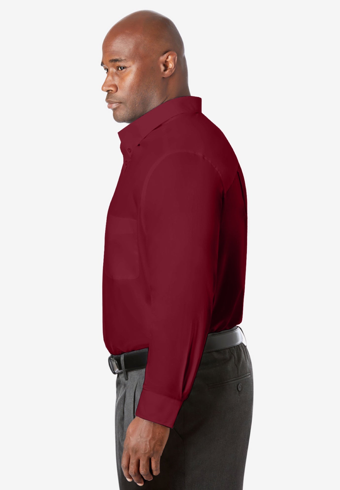 Wrinkle-Free Button-Down Collar Dress Shirt image number 2