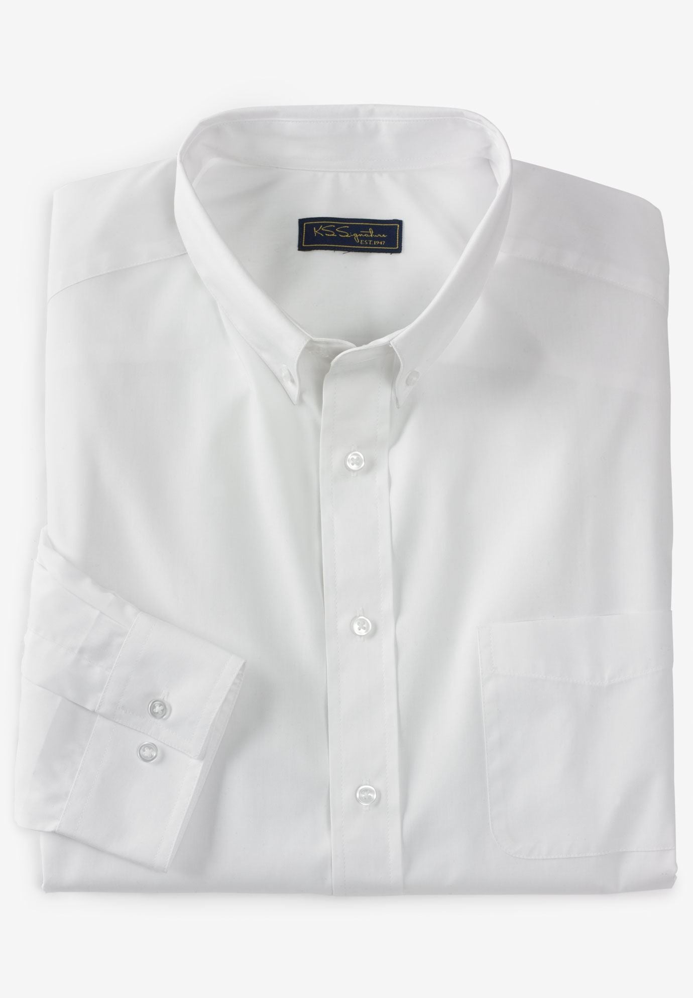 Wrinkle-Free Button-Down Collar Dress Shirt image number 0
