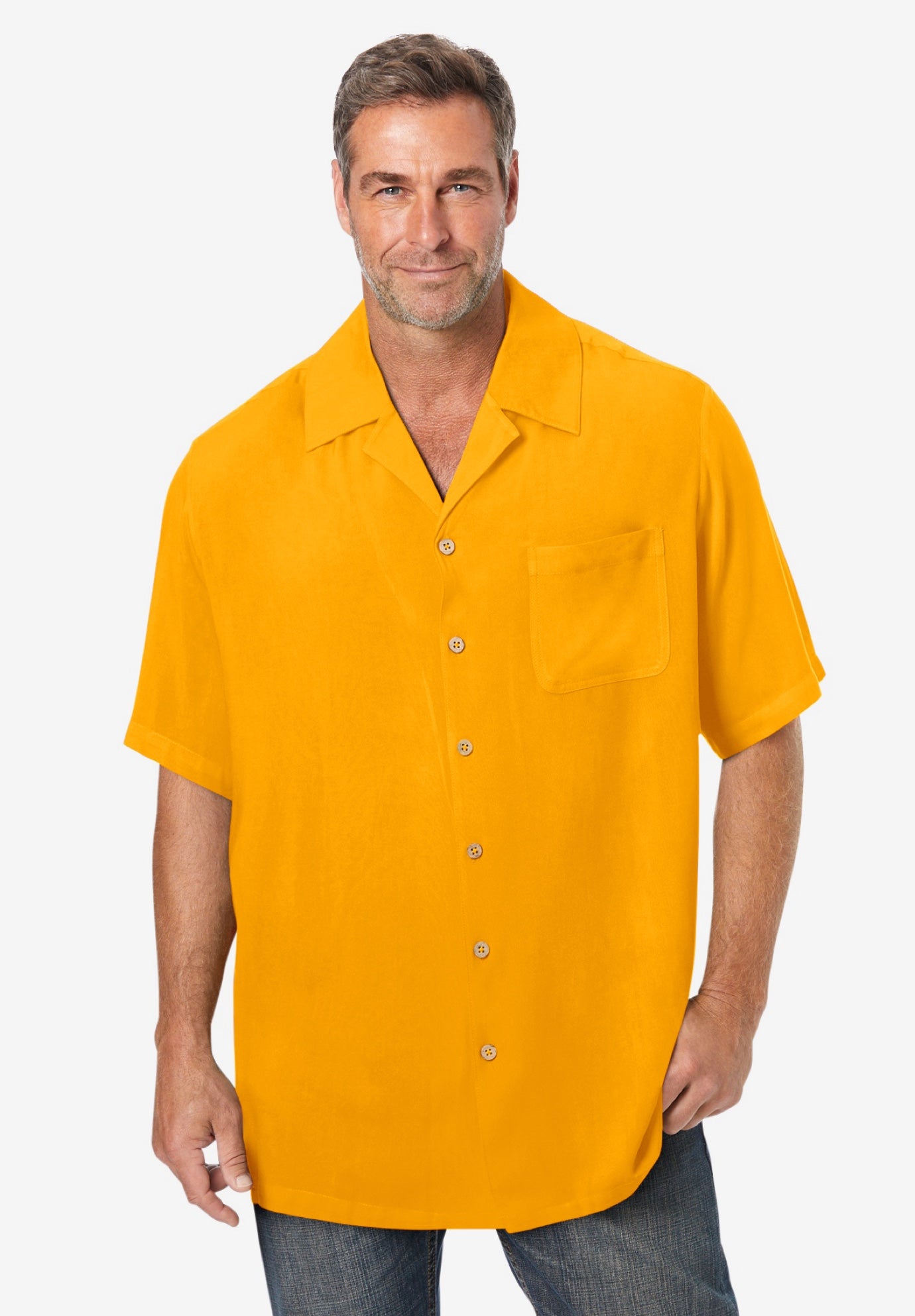 KS Island Solid Camp Shirt image number 3