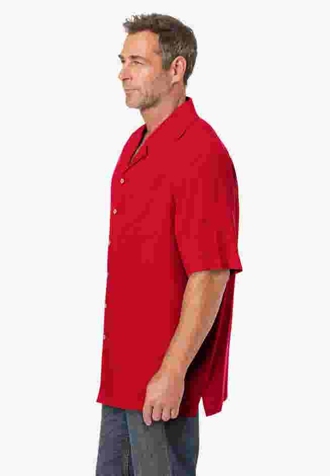 KS Island Solid Camp Shirt image number 2