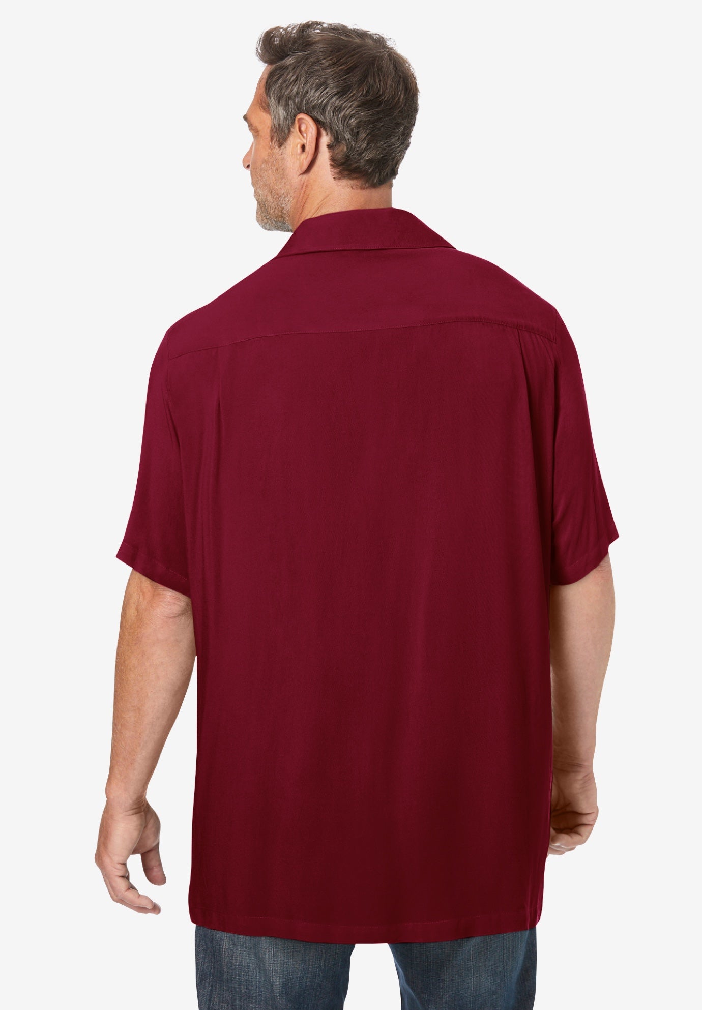KS Island Solid Camp Shirt image number 5