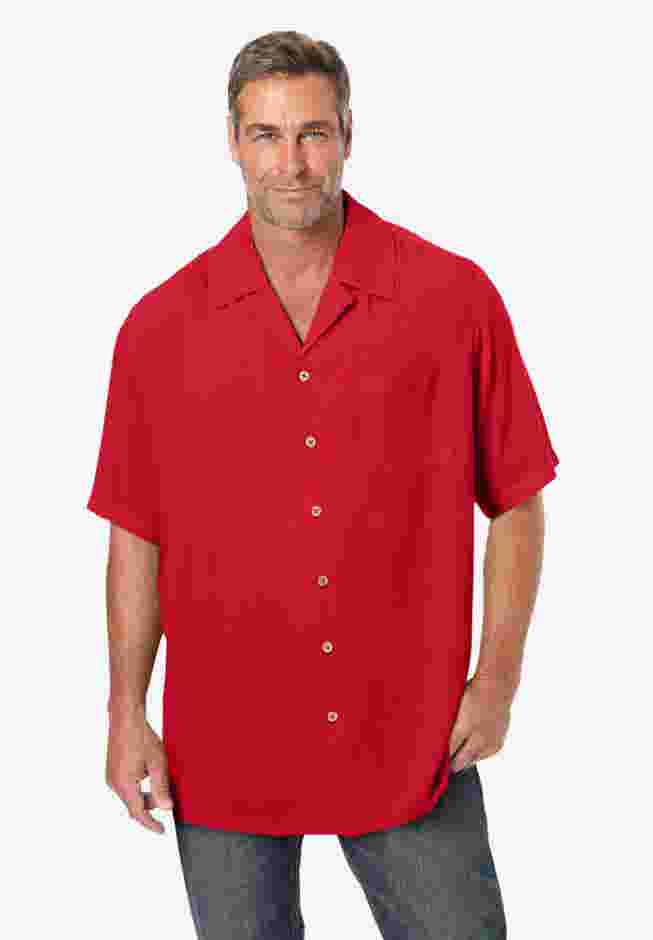 KS Island Solid Camp Shirt image number 0