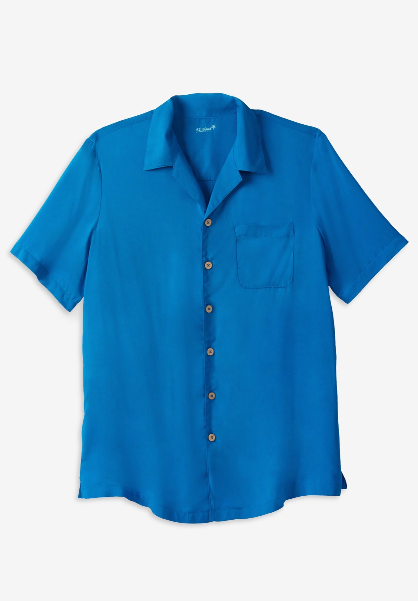 KS Island Solid Camp Shirt image number 0