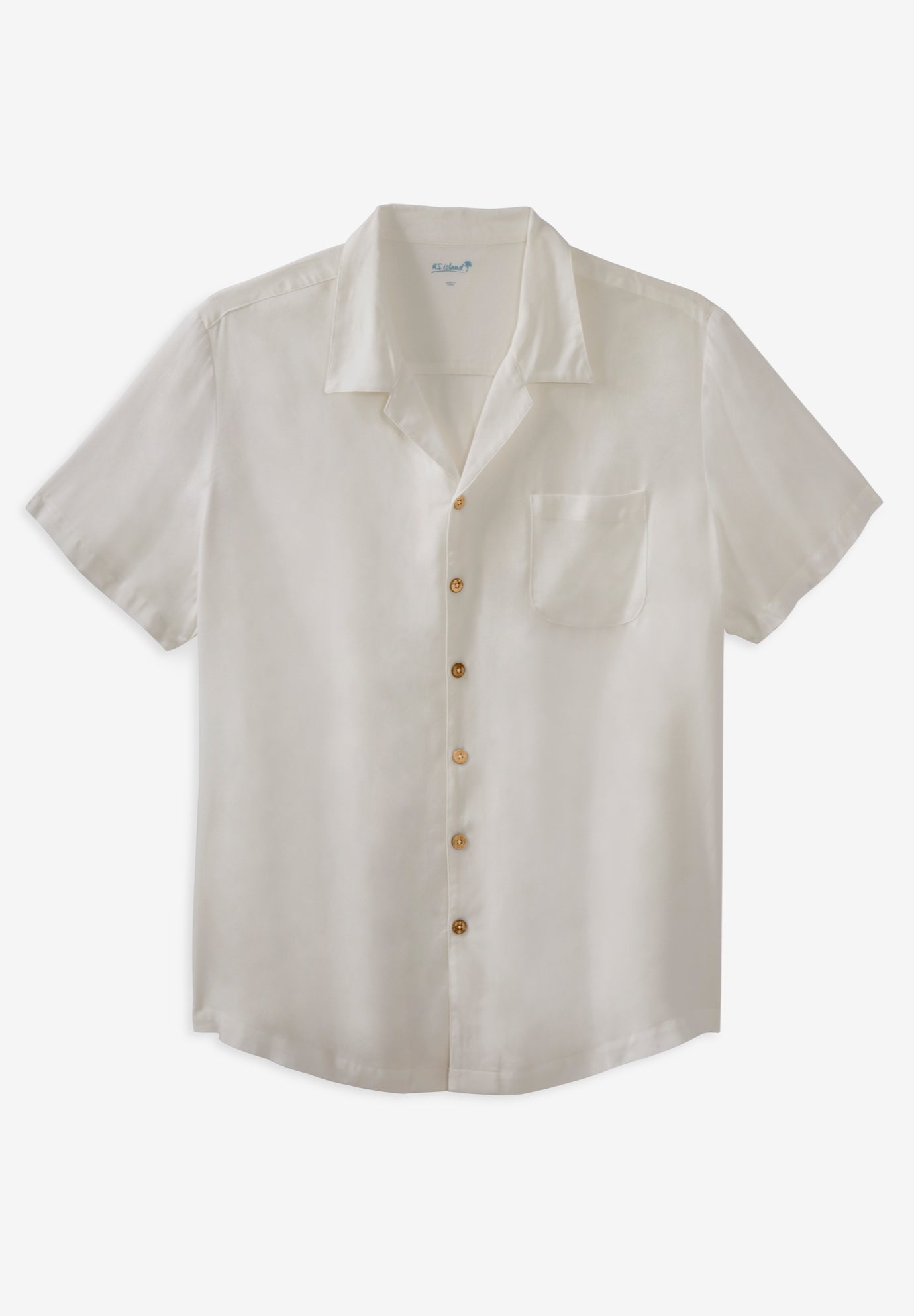 KS Island Solid Camp Shirt image number 0