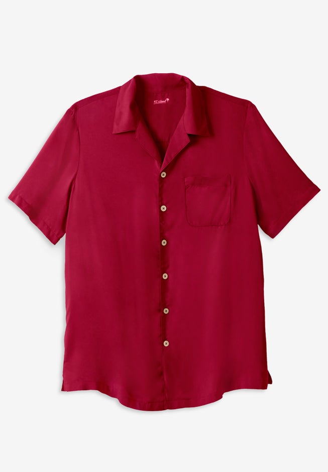 KS Island Solid Camp Shirt image number 2