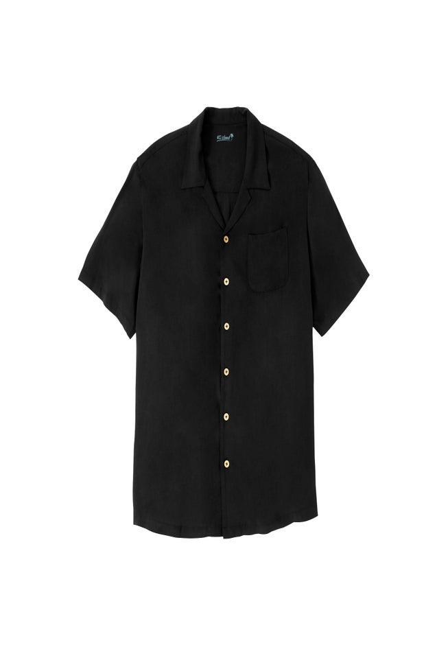 KS Island Solid Camp Shirt image number 2