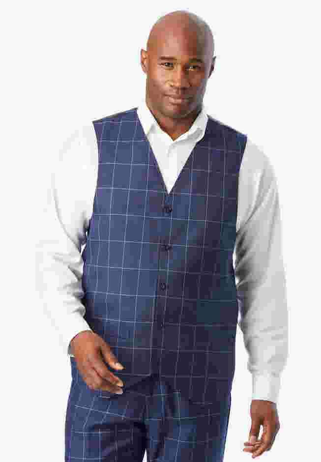 KS Signature™ Easy Movement® 5-Button Suit Vest image number 0