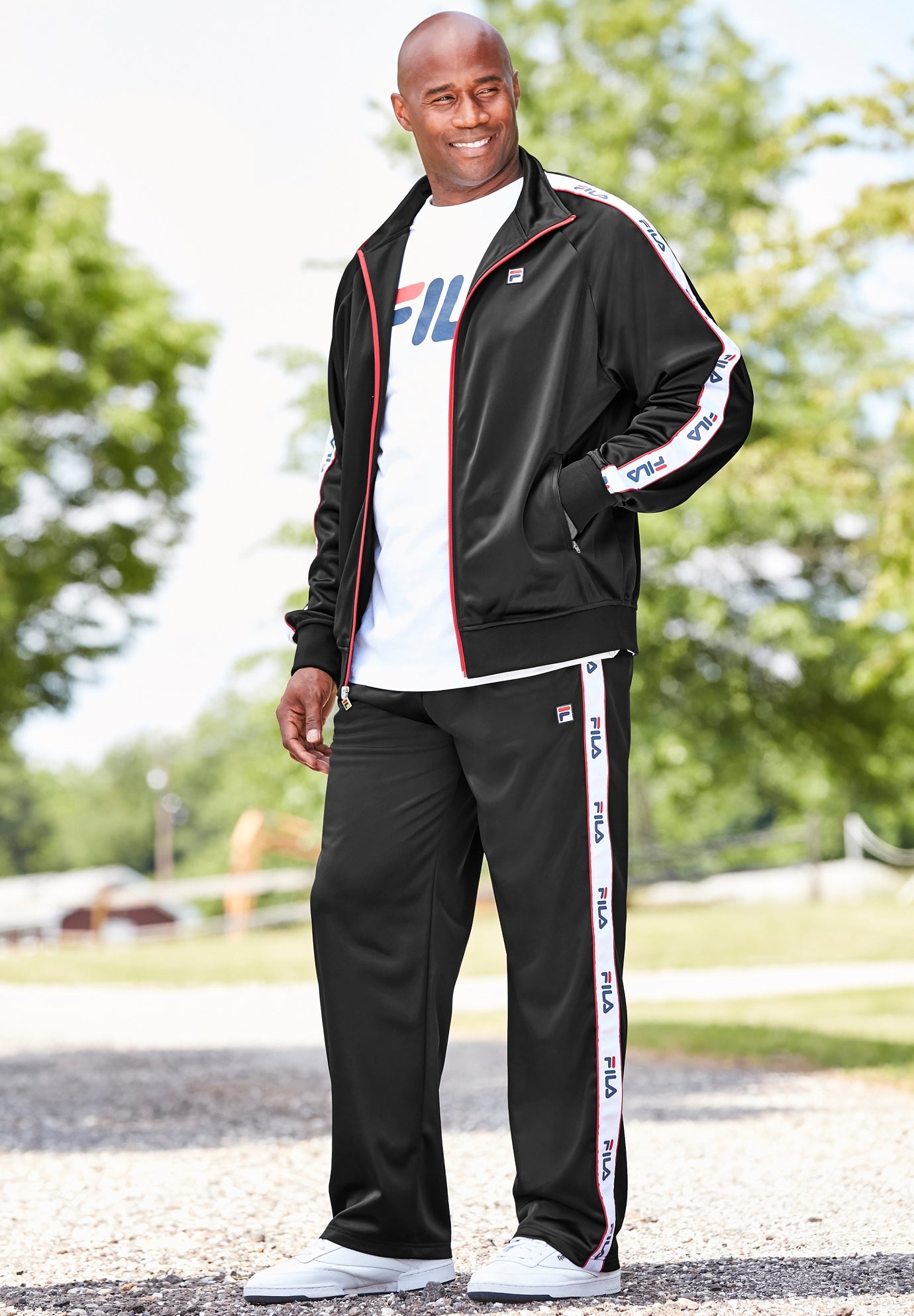 2Line Adjustable Wide Track Pants - Black – LÝFT