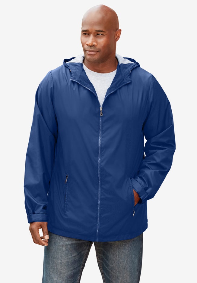 Jersey-Lined Windbreaker image number 1