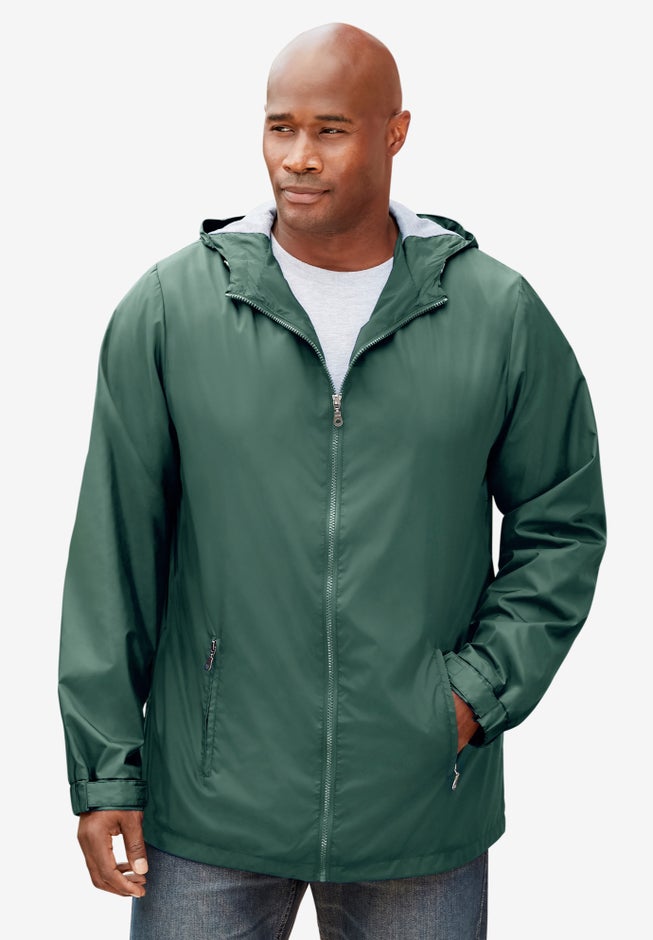 Jersey-Lined Windbreaker image number 1
