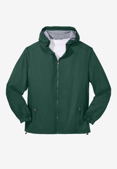 Jersey-Lined Windbreaker