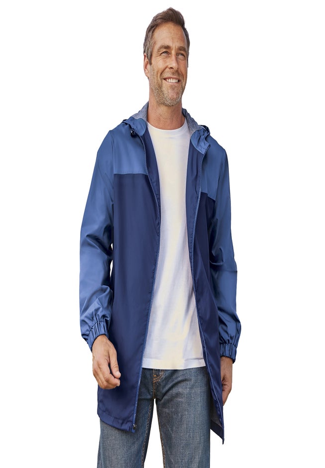 Jersey-Lined Windbreaker image number 1