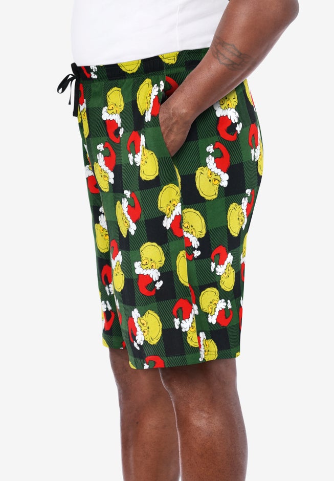 Licensed Novelty Pajama Lounge Shorts image number 2