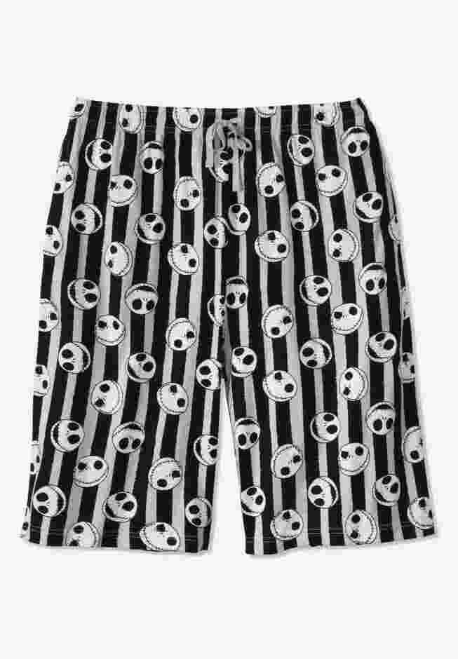 Licensed Novelty Pajama Lounge Shorts image number 0