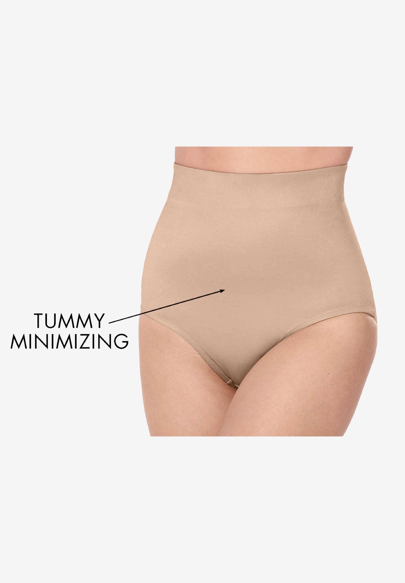 Plus-Size Asymmetrical Lace Pant Set &ndash;Long Sleeve Lace Scalloped Tunic & Elastic Waist Pants image number 4