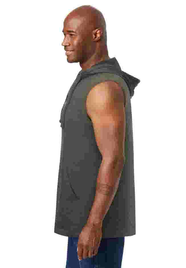 Lightweight Muscle Hoodie Tee image number 2