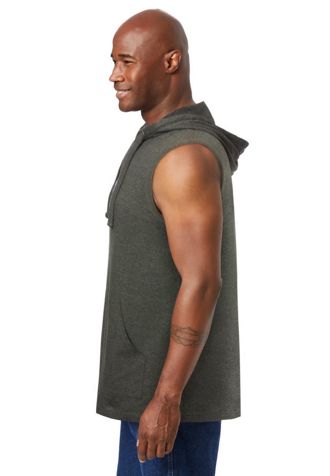Lightweight Muscle Hoodie Tee image number 2