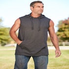 Lightweight Muscle Hoodie Tee image number null