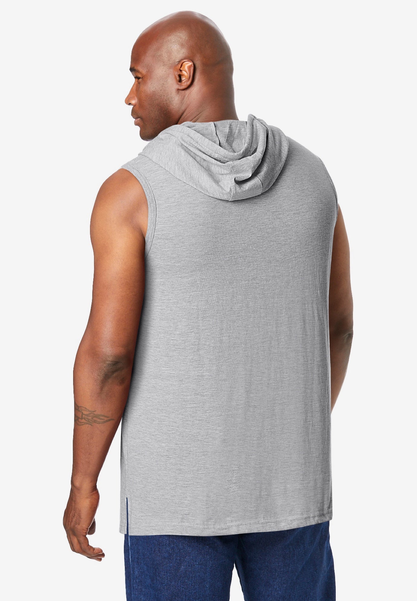 Lightweight Muscle Hoodie Tee image number 3