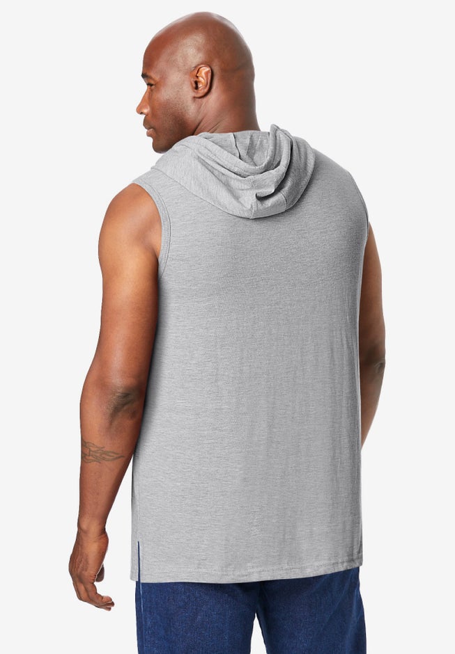 Lightweight Muscle Hoodie Tee image number 3