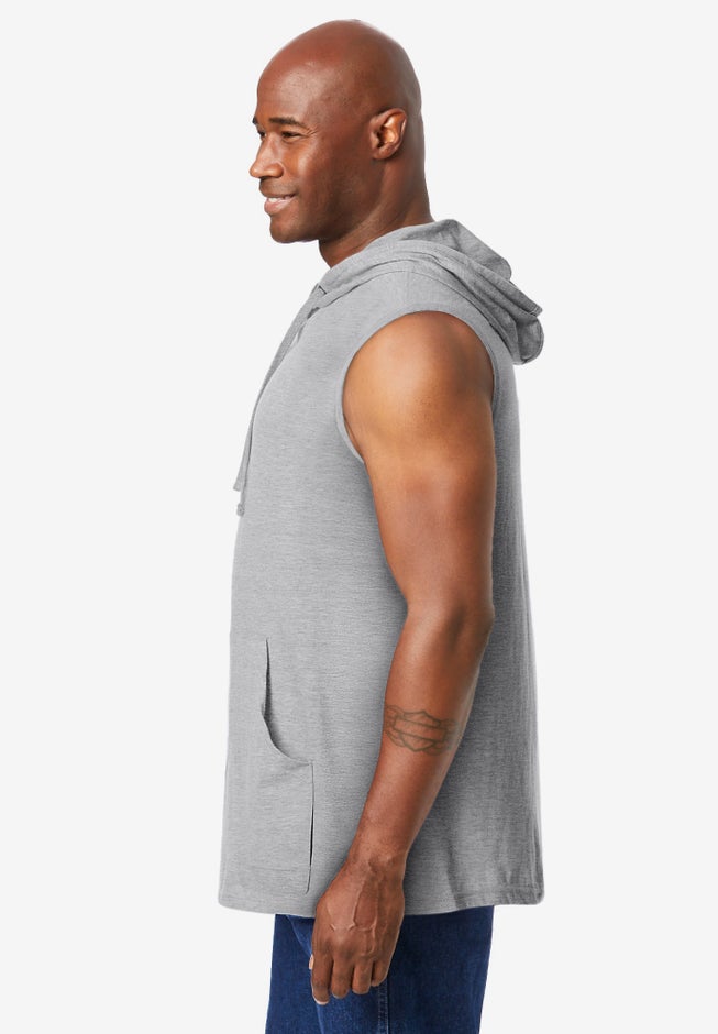 Lightweight Muscle Hoodie Tee image number 2