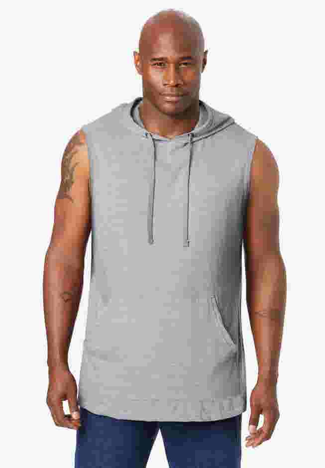 Lightweight Muscle Hoodie Tee image number 0