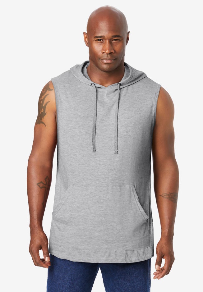 Lightweight Muscle Hoodie Tee image number 0