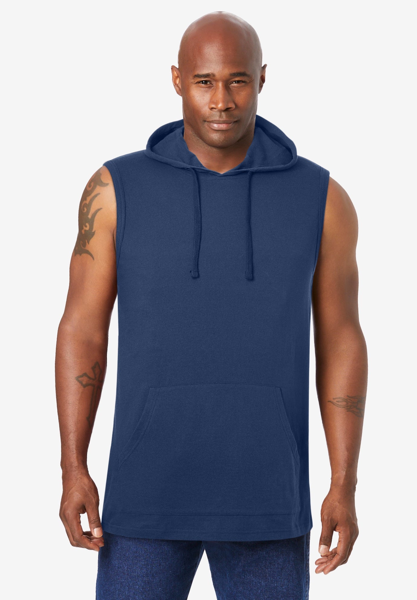 Lightweight Muscle Hoodie Tee image number 0