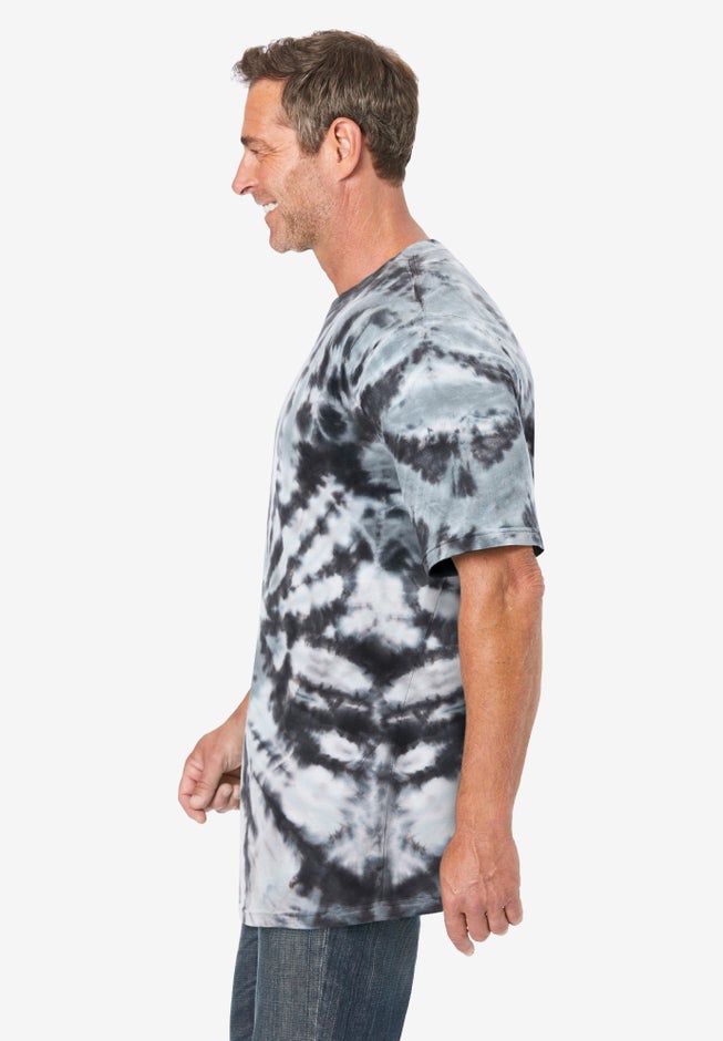 Lightweight Tie-Dye Crewneck Tee image number 2