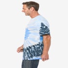 Lightweight Tie-Dye Crewneck Tee image number null