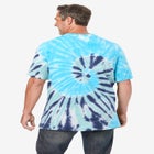Lightweight Tie-Dye Crewneck Tee image number null