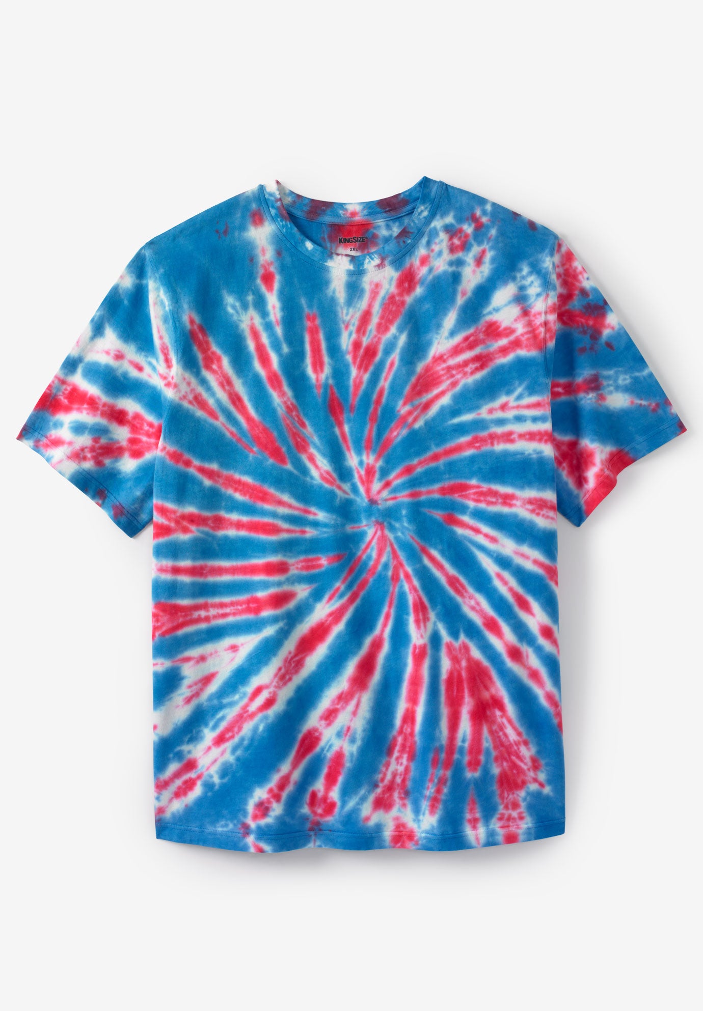 Lightweight Tie-Dye Crewneck Tee image number 0