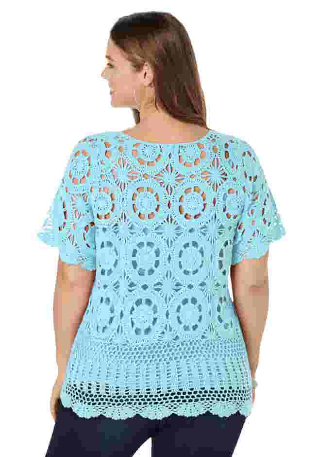 French Crochet Sweater image number 1