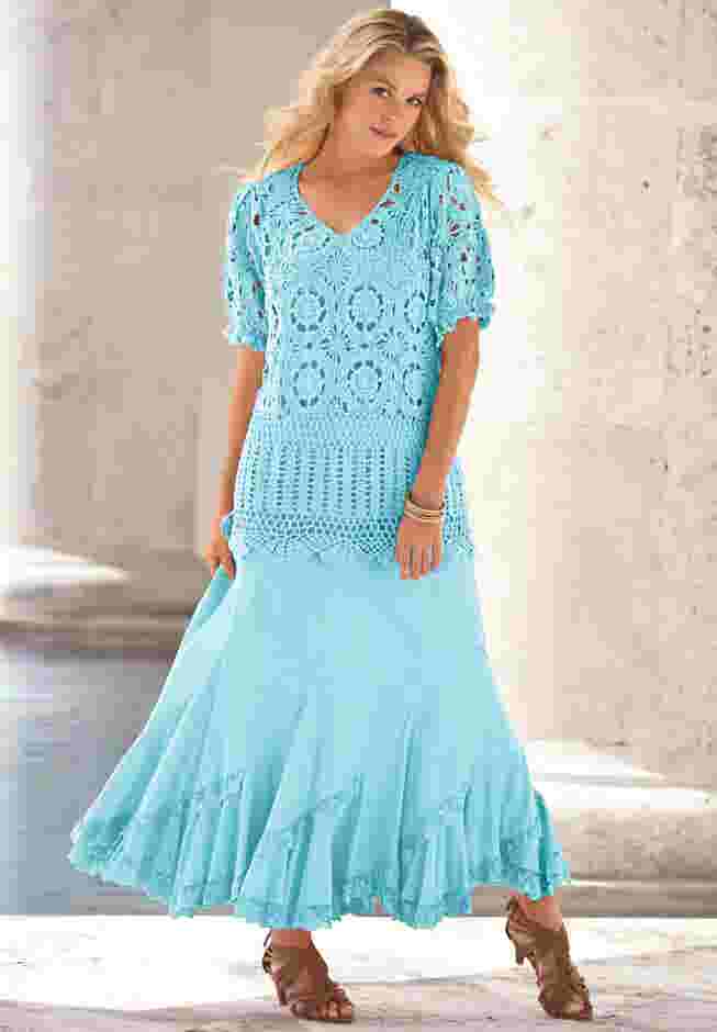 French Crochet Sweater image number 3