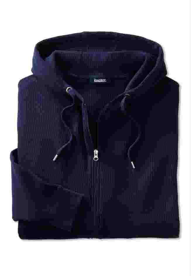 Boulder Creek™ Thermal Waffle Zip Hoodie image number 2