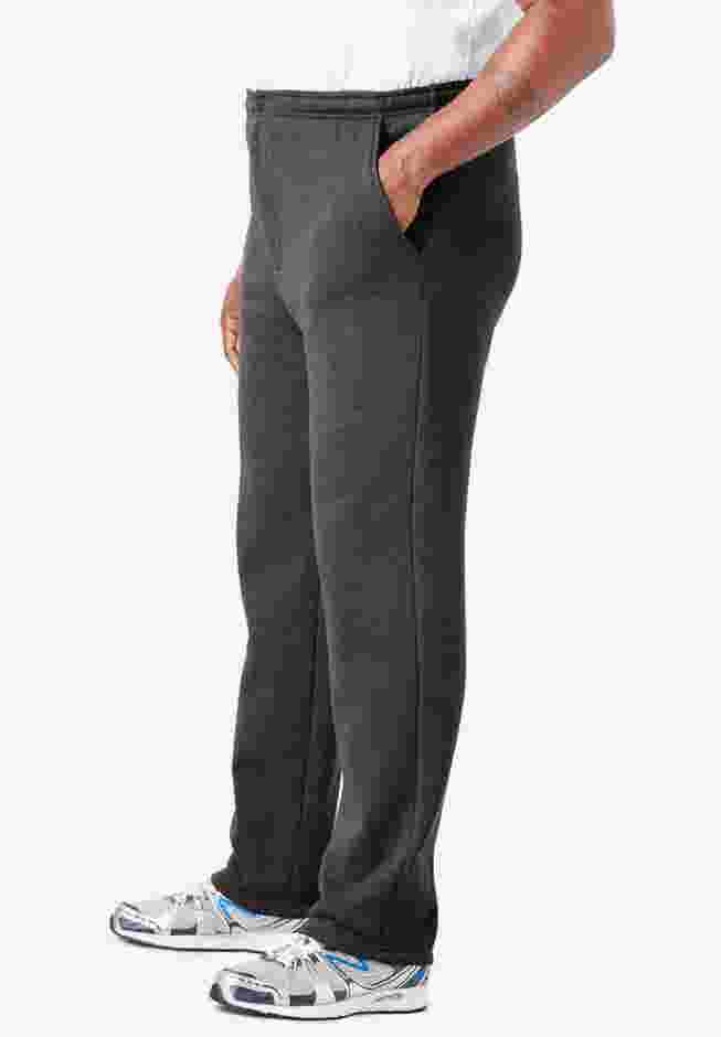 Fleece Zip Fly Sweatpants image number 2